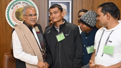 CM Bhupesh Meet Alok
