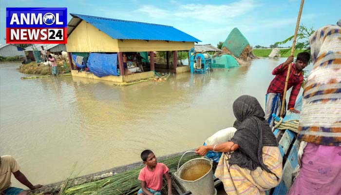 असम के 28 जिलों में आई बाढ़