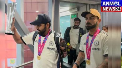 विश्व विजेता भारतीय टीम पहुंची दिल्ली